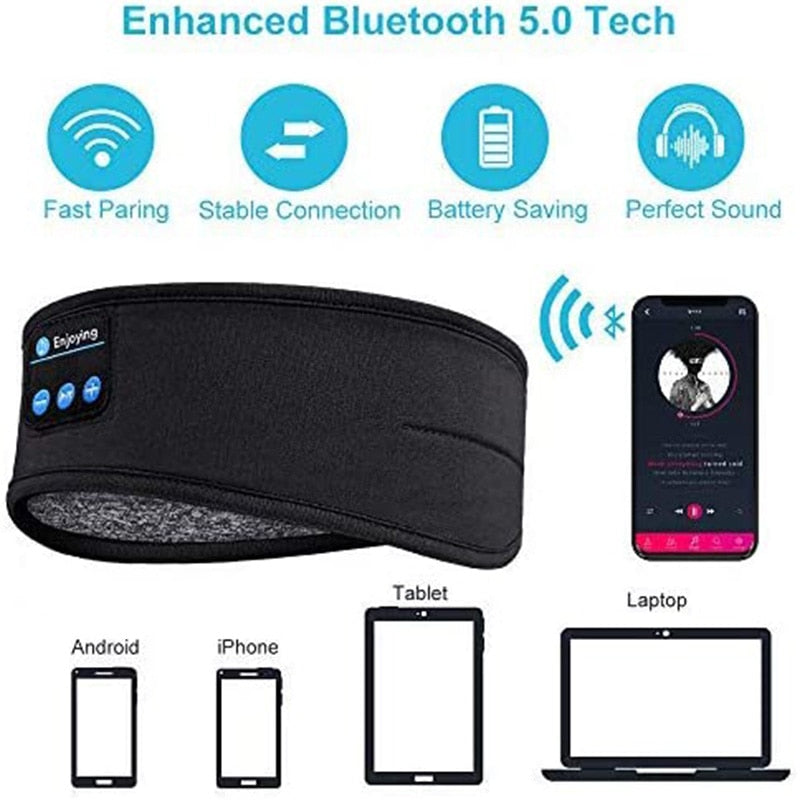 Lavince Wireless Bluetooth Sports & Sleep Headband